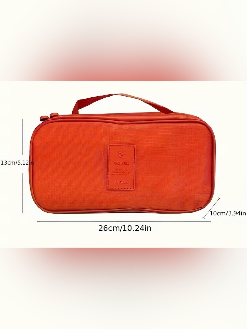 Navy Travel Organizer Bag - Compact Home Storage - Picture 3 of 5